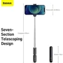 Baseus Ultra Mini Folding Selfie Stick Black Bluetooth (SUDYZP-G01) фото 6