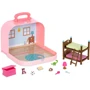 Игровой набор Li'l Woodzeez Кейс розовый (двухэтажная кровать) с аксессуарами (WZ6597Z) фото 2