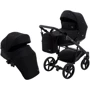 Коляска 2 в 1 Bair Kiwi Soft BKS-452 черный
