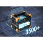 Зарядна станція Pecron E1500LFP - 1536Wh/AC 2200W/100W UA: Кількість USB 6
