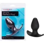 Силиконовая анальная пробка CalExotics Silicone Perfect Plug, 9х4,5 см