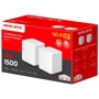 Маршрутизатор Wi-Fi Mercusys Halo H60X AX1500 2-Pack: Тип маршрутизатора Wi-Fi роутер