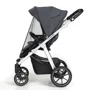 Универсальная коляска 2 в 1 Baby Design BUENO 217 GRAPHITE (без вышивки): Тип коляски универсальная коляска (2-в-1)