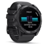Смарт-часы Garmin Fenix 8 AMOLED 51mm Slate Grey with Black Silicone Band (010-02905-00): Материал корпуса нержавеющая сталь