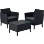 Комплект мебели Allibert Salemo balcony Set серый (8711245145464)