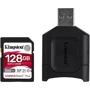 Карта пам'яті Kingston 128GB SDXC class 10 UHS-I U3 React Plus + USB card reader (MLPR2/128GB)