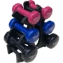 Гантель Enero FIT комплект+стойка Елочка VDB 7 кг (5902431052687)
