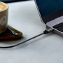 Кабель iWALK Cable USB-C to USB-C Twister Steel СС Black (CST016CC) фото 6