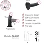 Насадка для страпона Strap-On-Me Mono Density Dildo Violet M