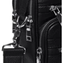 Чоловіча сумка планшет Ricco Grande чорна (K16439-black): Застібка Блискавка