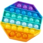 Игрушка-антистресс Pop-It Sibelly Радуга Восьмиугольник