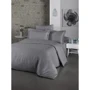 Комплект постельного белья LightHouse Exclusive Sateen Stripe Lux евро серый (50248_2,0)
