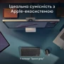 Клавіатура Logitech MX Keys Mini для Mac Space Gray (920-012652): Тип клавіш мембранный