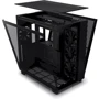 Корпус NZXT H9 Flow Matte Black (CM-H91FB-01): Матеріал передній панелі Загартоване скло