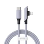 Кабель Baseus Cable USB-C to Lightning Colorful Elbow 18W 1.2m Purple (CATLDC-A05)