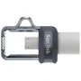 USB-флешка SanDisk 64GB Ultra Dual Drive M3.0 USB 3.0/microUSB OTG Black (SDDD3-064G-G46): Обсяг пам'яті 64 GB