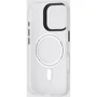 Чехол для iPhone Benks MagClap Lucid Armor Protective White for iPhone 16: Материалы поликарбонат и полиуретан