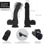 Фаллоимитатор Naked ADDICTION Noir 8.6" Silicone Rotating & Thrusting Vibrating Dildo with Remote