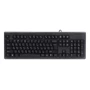 Клавіатура A4Tech KM-720 Black: Кількість клавіш 104