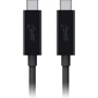 Кабель Belkin Cable USB-C to USB-C 10Gbps 1m Black (F2CU052bt1MBKP1)