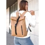 Женский рюкзак Sambag RollTop бежевый (24208026): Пол Женский
