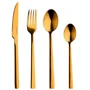 Набір столових приладів Bergner Sofia gold 24 предмети (BG-45143-GD)