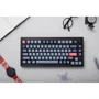 Клавиатура Keychron V1 Max 84 Key RGB Hot-Swap Gateron Jupiter Banana Knob Carbon Black (V1MD4_KEYCHRON): Тип клавиатуры компактная