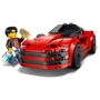 Конструктор LEGO City Червоний спортивний автомобіль 109 деталей (60448): Кількість деталей, шт. 109