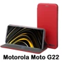 Чохол для телефона BeCover Book Exclusive Burgundy Red для Motorola Moto G22 (707909): Тип чохол книжка