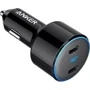 Зарядное устройство ANKER Car Charger 2хUSB-C PowerDrive+ III Duo 30W+20W Black (A2725H12)