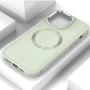 Чехол для iPhone TPU Case Bonbon Metal Style with MagSafe White for iPhone 16 Pro Max: Цвет белый
