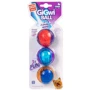 Игрушка для собак Три мяча с пищалкой GiGwi Ball резина 5 см (2323)