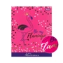 Щоденник шкільний інтегральний 1вересня Flamingo, soft touch, фольга