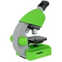 Микроскоп Bresser Junior 40x-640x Green с набором для опытов и адаптером для смартфона (8851300B4K000): Количество объективов На 3 объектива