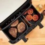 Фритюрница Tefal Dual Easy Fry EY9018: Допустимый вес продукта 2 кг