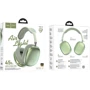 Наушники Hoco W35 Air Triumph Green: Тип конструкции полноразмерные