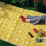 Украшение помещений Желтый тканный ковер Talking Tables серии Boho (BOHO-RUG-YEL) фото 1