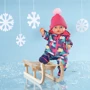 Набор одежды для куклы Baby Born серии "Deluxe" - Снежная зима (куртка, штаны, шапочка, сапожки) фото 6