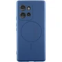 Чехол для телефонов Lakshmi Case Silicone Cover Full Camera MagFit Navy Blue for Motorola G75 5G