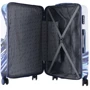 Валіза Semi Line 28" (L) White/Blue Print (T5653-3): Фактура матова, Гладка