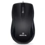 Мышь REAL-EL RM-250 USB+PS/2, black: Интерфейс подключения PS/2, USB