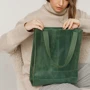 Жіноча сумка шоппер BlankNote зелена (BN-BAG-10-iz)
