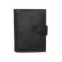 Мужское портмоне DNK Leather черное (N4L-CCF BLACK)