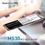 TEAM MS30 1 TB (TM8PS7001T0C101) UA: Інтерфейс підключення M.2 (SATA)