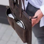 INCARNE Handmade Leather Bag-cover Brave Brown for MacBook Air 15" M3 | M2 (2024 | 2023) фото 5