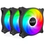 Кулер PcСooler FX 120 ARGB BK 3in1: Рівень шуму, dB 33.2
