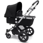 Универсальная коляска 2 в 1 Bugaboo Cameleon 3 Plus Alu /Black, черный на серебряной раме: Количество блоков 1