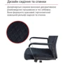 Крісло АКЛАС Авіс TILT Black fabric Чорне (00127048) фото 22