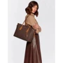 Сумка жіноча Michael Kors VOYAGER MD MF TZ TOTE темно-коричнева (30F8GV6T2B200): Тип Сумки