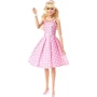 Коллекционная кукла Barbie The Movie Perfect Day Марго Робби в клетчатом платье (HPJ96) фото 6
